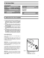 Preview for 7 page of Zanussi ZGF 787 Operating And Installation Manual