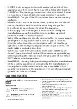 Preview for 3 page of Zanussi ZGH65411XB User Manual