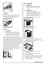 Preview for 10 page of Zanussi ZGR16606WA User Manual