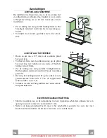 Preview for 34 page of Zanussi ZHP 613 Installation, Use And Maintenance Handbook