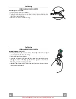 Preview for 37 page of Zanussi ZHP 613 Installation, Use And Maintenance Handbook