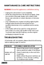 Preview for 18 page of Zanussi ZHPTH1 Manual & Safety Instructions
