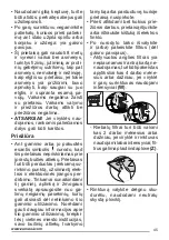 Preview for 45 page of Zanussi ZHV64450BA User Manual