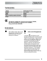 Preview for 30 page of Zanussi ZKC 6000W User Manual