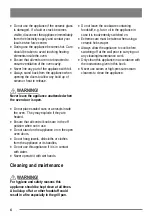 Preview for 4 page of Zanussi ZKC6020W User Manual