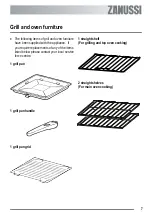 Preview for 7 page of Zanussi ZKC6020W User Manual