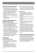 Preview for 28 page of Zanussi ZKC6020W User Manual