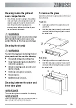 Preview for 29 page of Zanussi ZKC6020W User Manual