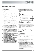 Preview for 33 page of Zanussi ZKC6020W User Manual