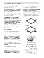 Preview for 13 page of Zanussi ZKF641H Operating And Installation Manual