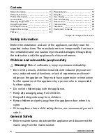 Preview for 2 page of Zanussi ZKG 2125 User Manual