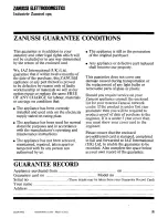 Preview for 20 page of Zanussi ZM 962 Use And Care Manual