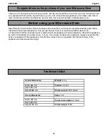 Preview for 4 page of Zanussi ZMC19M User Manual