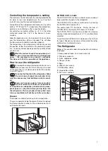 Preview for 7 page of Zanussi ZNB 404W Instruction Book