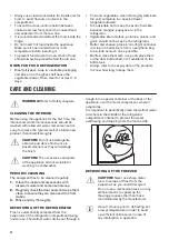 Preview for 12 page of Zanussi ZNLN34EW2 User Manual