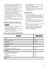 Preview for 11 page of Zanussi ZNNN18ES3 User Manual