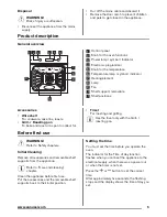 Preview for 5 page of Zanussi ZOA35502XD User Manual