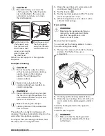 Preview for 17 page of Zanussi ZOA35502XD User Manual