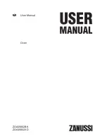 Zanussi ZOA35802BK User Manual preview