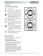 Preview for 7 page of Zanussi ZOB 561 User Information