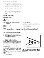 Preview for 3 page of Zanussi ZOB 645 Instruction Booklet