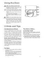 Preview for 9 page of Zanussi ZOB 660 Instruction Booklet