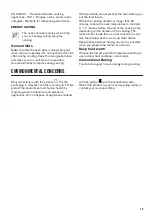 Preview for 19 page of Zanussi ZOB140X User Manual