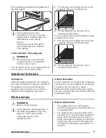 Preview for 9 page of Zanussi ZOB353X User Manual