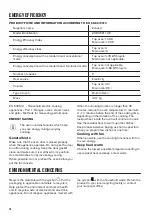 Preview for 18 page of Zanussi ZOD35611XE User Manual