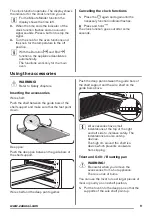 Preview for 9 page of Zanussi ZOF35517 User Manual