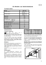 Preview for 39 page of Zanussi ZRB 40NC Instruction Book