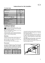 Preview for 53 page of Zanussi ZRB 40NC Instruction Book