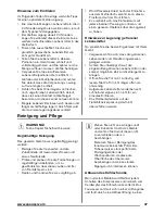 Preview for 47 page of Zanussi ZRB34103XA User Manual