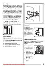 Preview for 11 page of Zanussi ZRB632FW User Manual