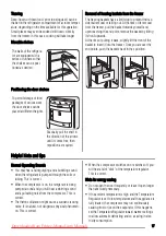 Preview for 17 page of Zanussi ZRB632FW User Manual