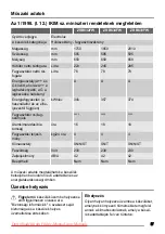 Preview for 57 page of Zanussi ZRB632FW User Manual