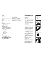 Preview for 4 page of Zanussi ZRD 38 S Instruction Booklet