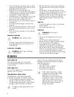 Preview for 4 page of Zanussi ZRG16605WV User Manual