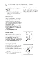 Preview for 11 page of Zanussi ZSS 5 W Instruction Booklet