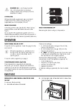 Preview for 8 page of Zanussi ZTAE31ED1 User Manual