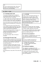 Preview for 11 page of Zanussi ZUNN18ES1 User Manual