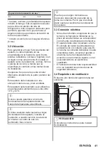 Preview for 41 page of Zanussi ZUNN18ES1 User Manual