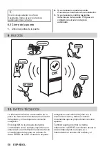 Preview for 50 page of Zanussi ZUNN18ES1 User Manual