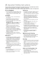 Preview for 3 page of Zanussi ZV 45 R Instruction Booklet