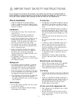 Preview for 3 page of Zanussi ZV 48 RF Instruction Booklet