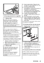 Preview for 49 page of Zanussi ZWAN82ES User Manual