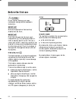 Preview for 14 page of Zanussi ZWD 12270 W User Manual