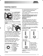 Preview for 15 page of Zanussi ZWD 12270 W User Manual