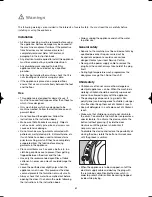 Preview for 3 page of Zanussi ZWG 3144 User Manual