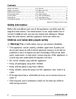 Preview for 2 page of Zanussi ZWG 7102 V User Manual